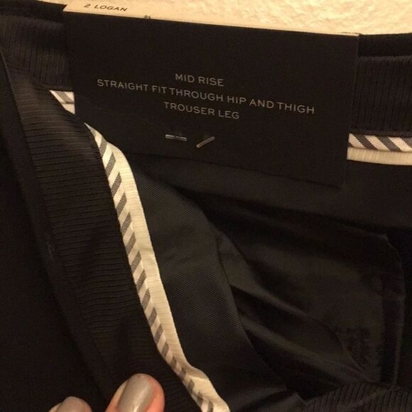 Banana Republic LOGAN Bi Stretch Trouser Black - Picture 5 of 8